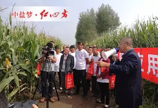 全國農技推廣中心、吉林省土肥總站、扶余土壤肥料站等領導、專家與吉林經銷商、大戶110多人齊聚一堂，實地觀摩玉米控失肥應用試驗示范。